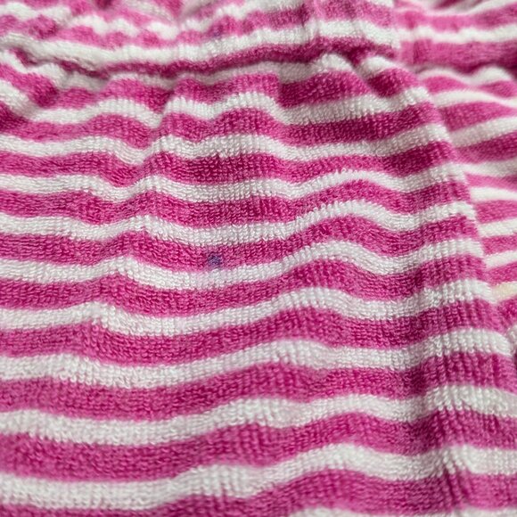 Ralph Lauren Girl's Terry Cloth Romper, Pink White, Size Medium 8-10, Strapless - Picture 12 of 16